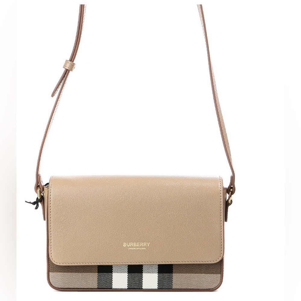 Burberry Cream and Black Crossbody Bag